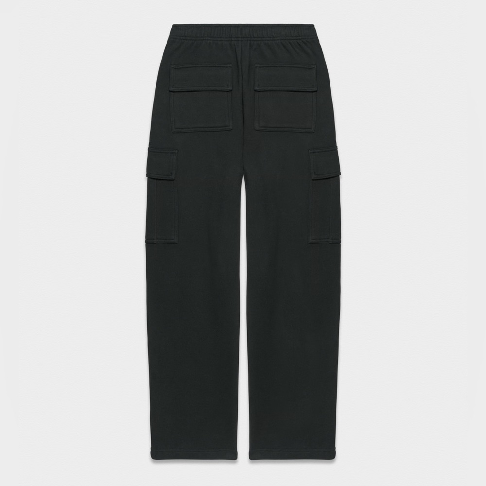 🖤 Aritzia Sweatfleece Black Mega Cargo Sweatpants M 🖤